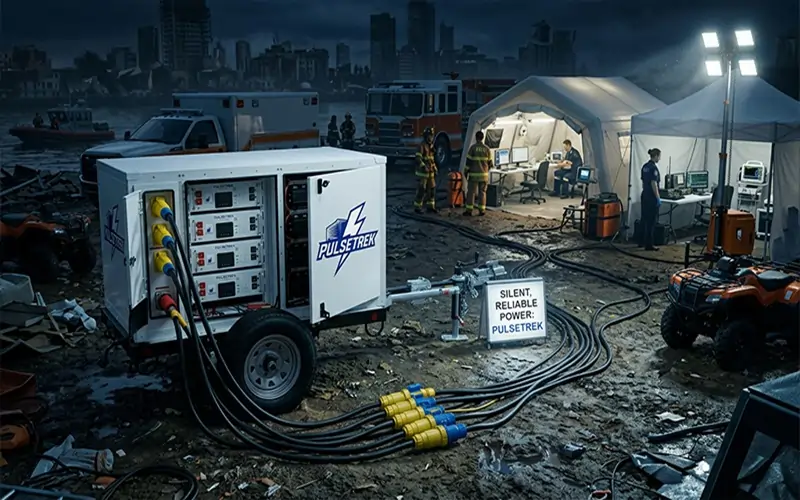 Emergency Power Station for Disaster Relief