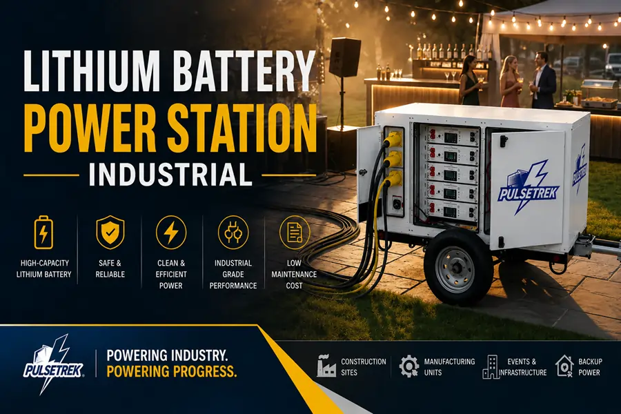 Lithium Battery Power Station for Industial