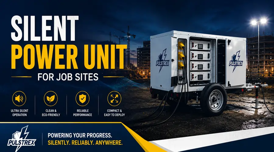 Silent Power Unit for Job Site